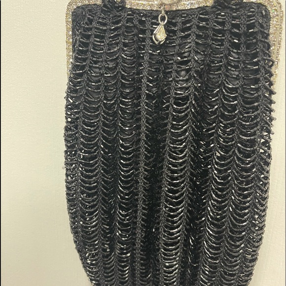 CLARA KASAVINA BEAD WOVEN EVENING HANDBAG - Picture 5 of 15